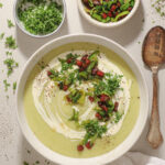 Kartoffel porre suppe - Opskrift på cremet suppe med kartofler