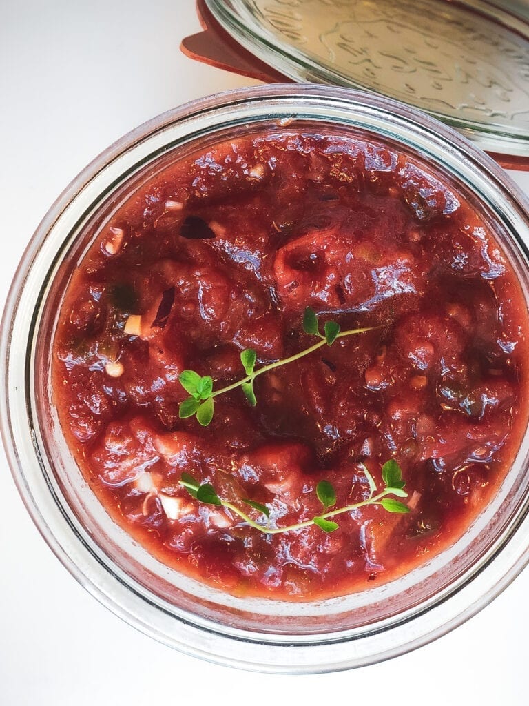 Spicy tomatsalsa - Opskrift på den bedste tomatsalsa