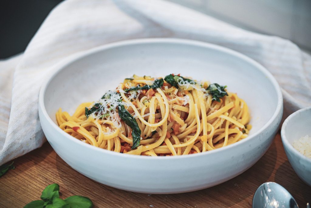 Opskrift på den bedste pasta med grøntsagssauce