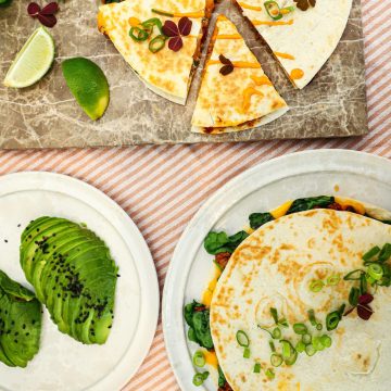 Quesadillas - Opskrift på mexicanske quesadillas med oksekød