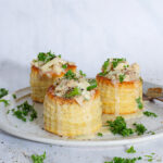 Høns i asparges - Opskrift på tarteletter med høns i asparges