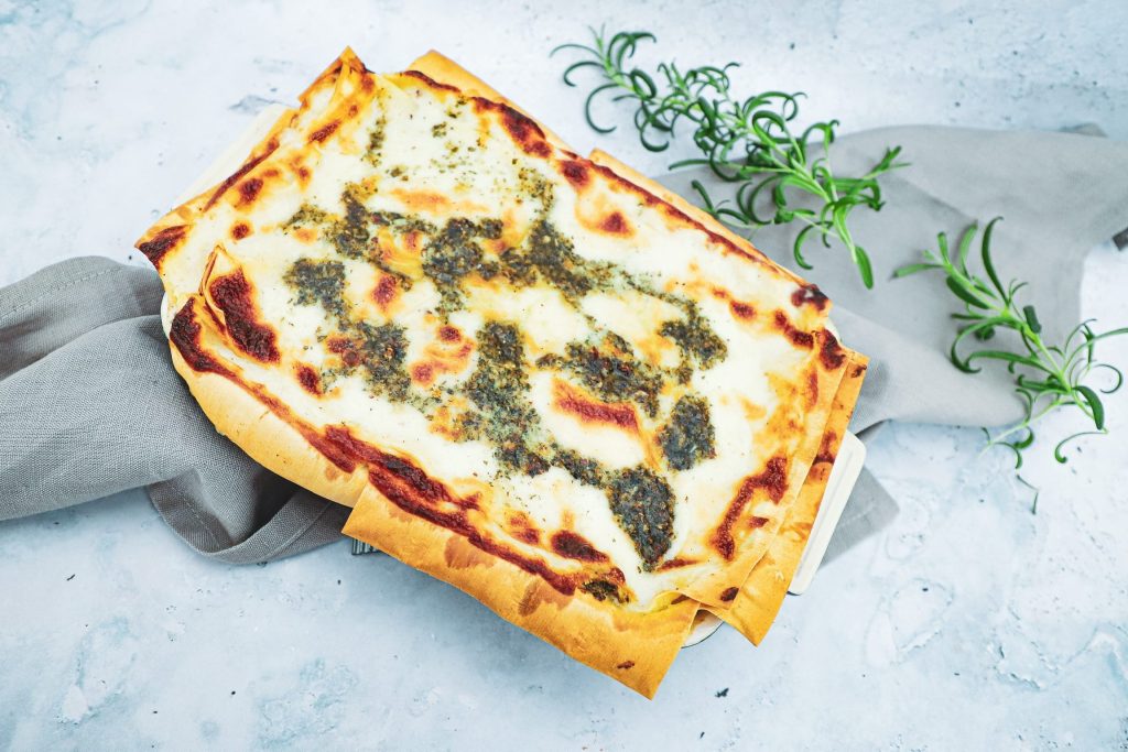 Opskrift på den bedste lasagne med pesto - pesto lasagne