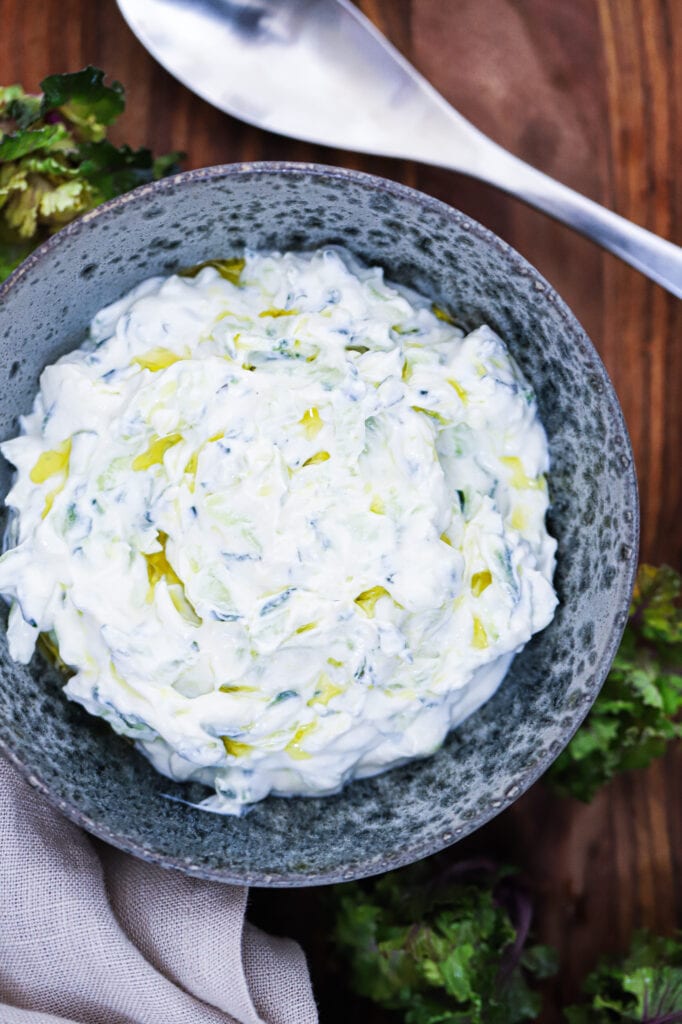 Tzatziki - Opskrift på lækker græsk tzatziki