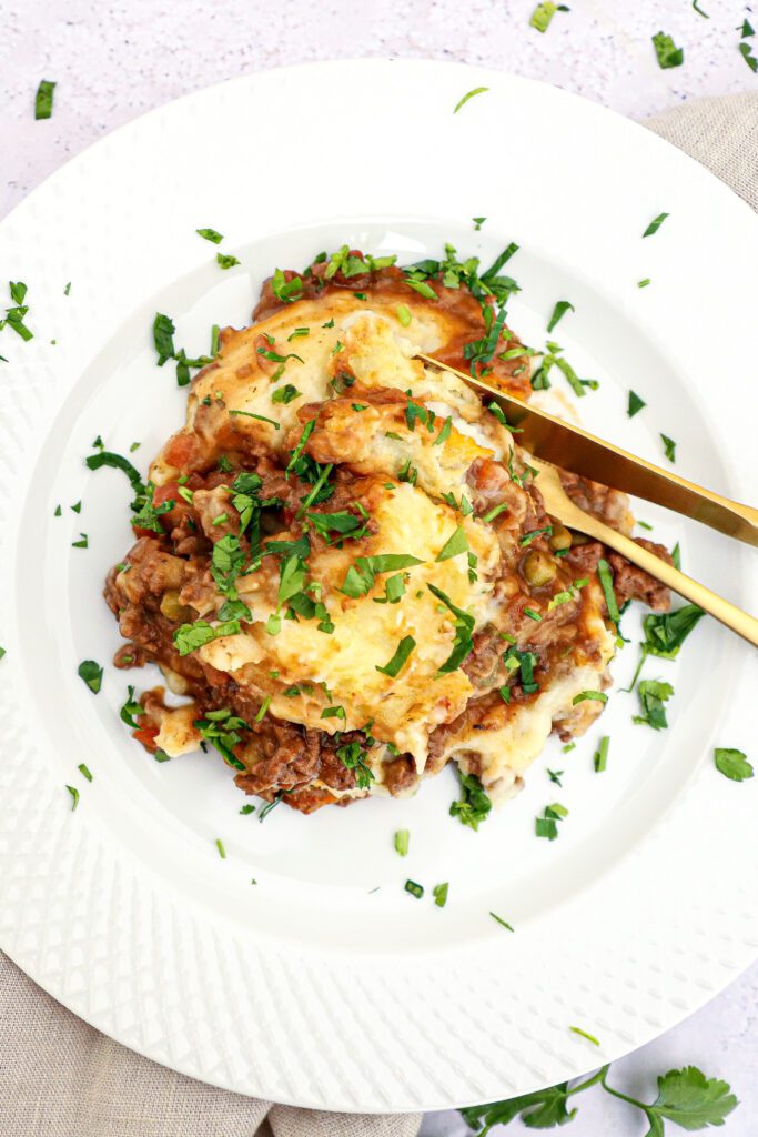 Cottage pie - Opskrift på Cottage Pie med oksekød