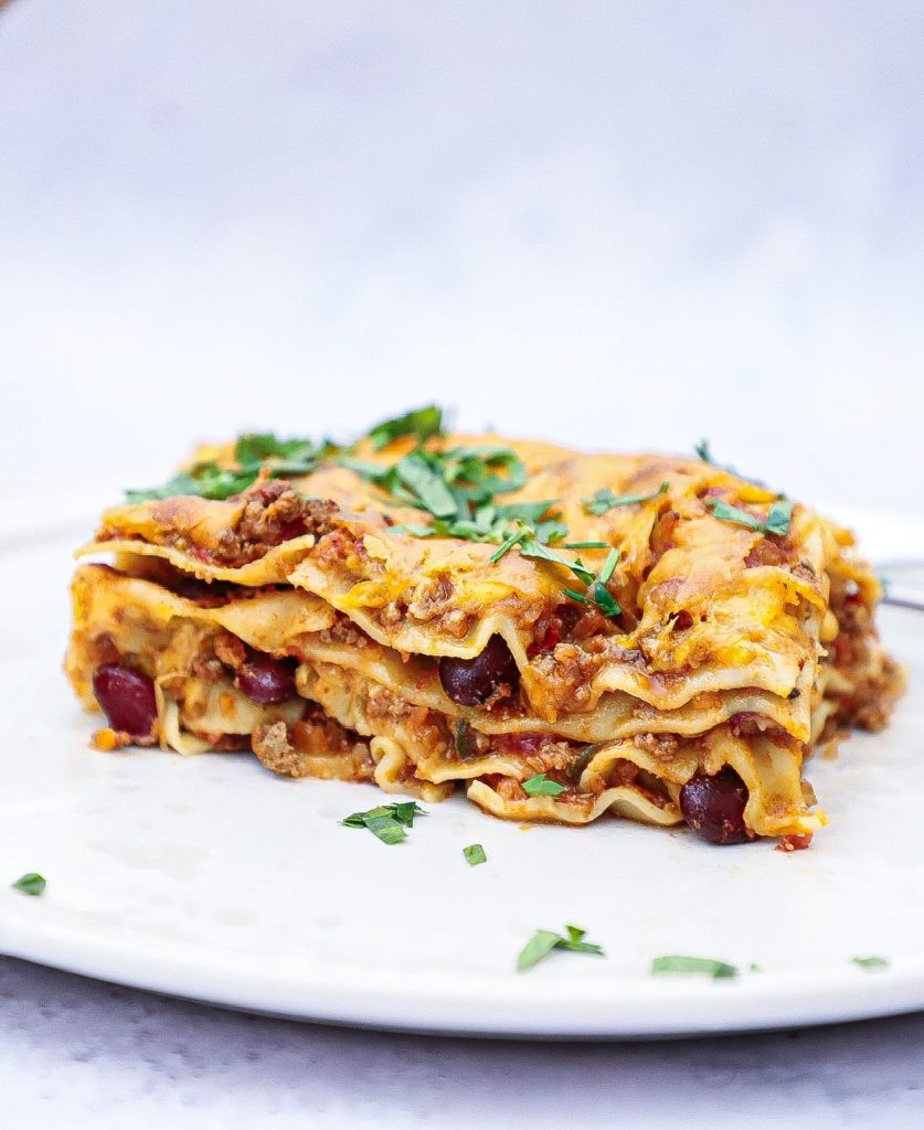 Mexicansk lasagne - Opskrift på den bedste mexicanske lasagne