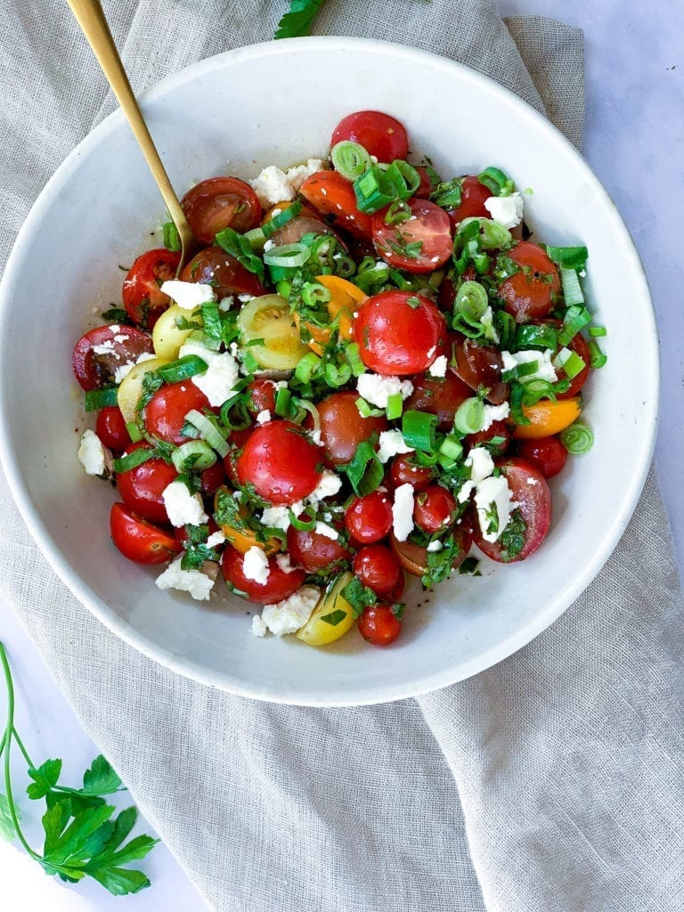 Tomatsalat - Opskrift på den lækreste tomatsalat
