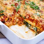 Cannelloni - Opskrift med spinat, ricotta og tomatsauce