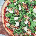 Pizza med aubergine og blåskimmel - Inspiration til topping