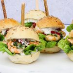 Sliders med chili/hvidløgsrejer - Sliders med gambas al ajillo