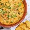 Buffalo chicken dip - Opskrift på chili cheese tops oste dip