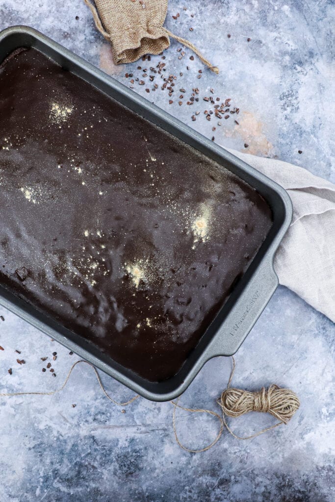 Chokoladekage med appelsin - Opskrift på nem chokoladekage