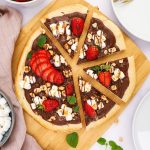 Nutellapizza - Opskrift på dessertpizza med chokolade