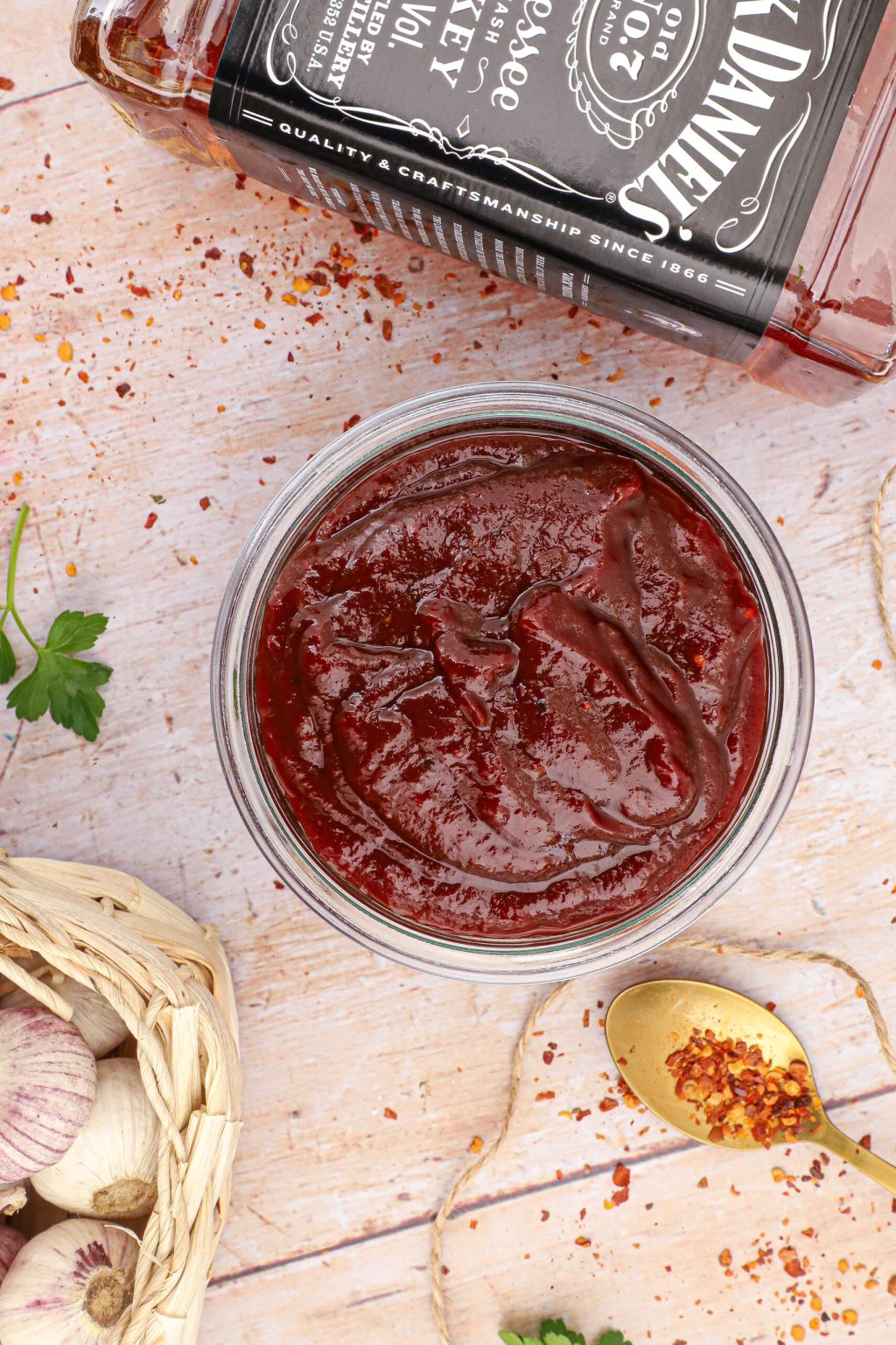 Jack Daniel&amp;#39;s barbecuesauce - Opskrift på amerikansk barbecue
