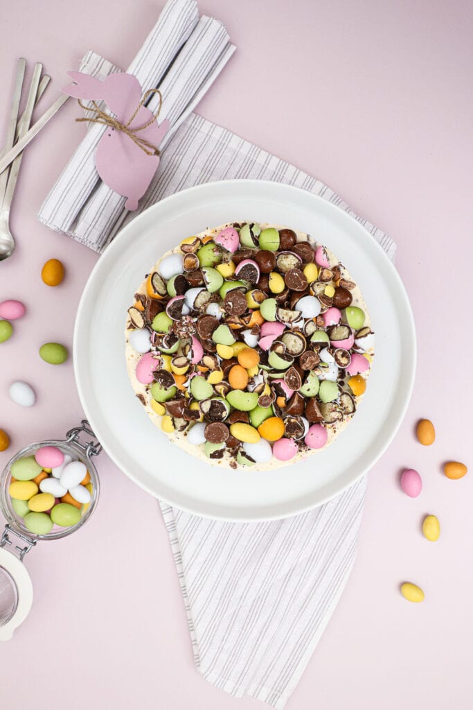 Påske cheesecake - Opskrift på cheesecake med citron og chokolade