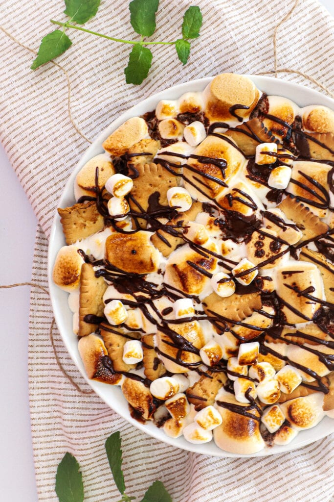 S'mores nachos - Opskrift på lækre grillede s'mores