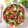 Vandmelonsalat med feta og avocado – Frisk og sommerlig salat