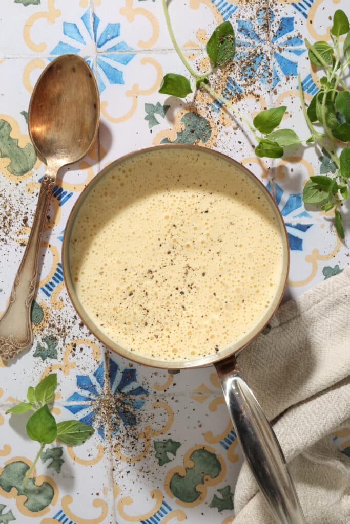 Sauce blanquette - Opskrift på klassisk fransk sauce blanquette