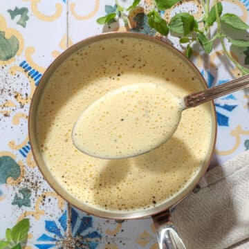 Sauce blanquette - Opskrift på klassisk fransk sauce blanquette