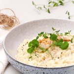 Citronrisotto med jomfruhummer - Opskrift på risotto med jomfruhummer