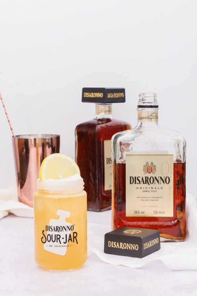 Disaronno Sour - Opskrift på den skønneste drink Disaronno Sour