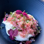 Stenbiderrogn med burrata - Opskrift på mad med stenbiderrogn