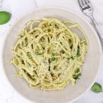 Pasta al pistacchio - Opskrift på cremet pasta med pistacie