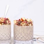 Overnight oats med kanel og æble - Opskrift på overnight oats