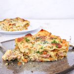 Lasagne med salsiccia og bechamel