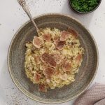 Trøffelrisotto - Svampe risotto med trøffel