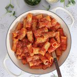 Pasta Amatriciana - Nem italiensk klassiker med pancetta