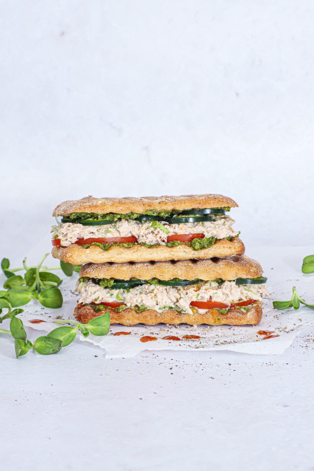 JOE's Spicy Tuna Spicy Tuna sandwich a la Joe & The Juice