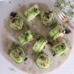 Agurkeruller med Krydret Kylling - Frisk og Lækker Appetizer