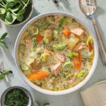 Lahikeitto – Finsk laksesuppe med kartofler og porre - Nem opskrift