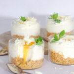 Limoncello cheesecake i glas med lemoncurd - Nem dessert