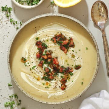 Sellerisuppe med brændende kærlighed – Cremet knoldsellerisuppe