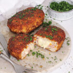 Cordon Bleu med hakket kylling – Saftig version med ost og skinke