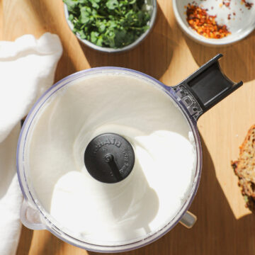 Pisket hytteost dip - Whipped cottage cheese