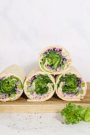 Tunwrap med sundere tunsalat – Nem wrap med tunsalat og grønt