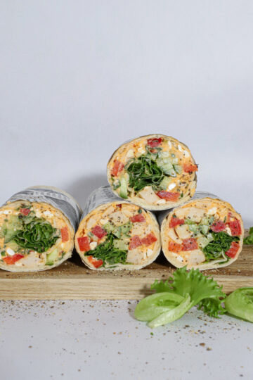 Wraps med spicy kyllingesalat – Proteinrige og mættende wraps
