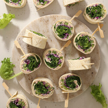 Tortilla hapser med tunsalat - Nem appetizer til fest og picnic