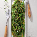 Bønnesalat med hvidløg og parmesan – Nem haricots verts salat