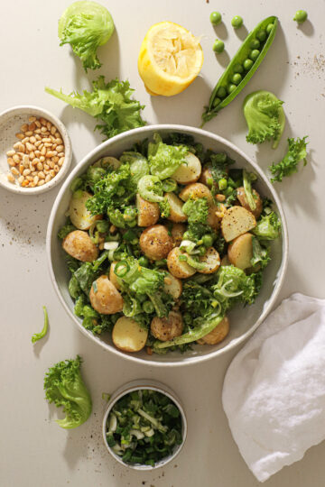 Kartoffelsalat med citronvinaigrette – Let og frisk sommersalat
