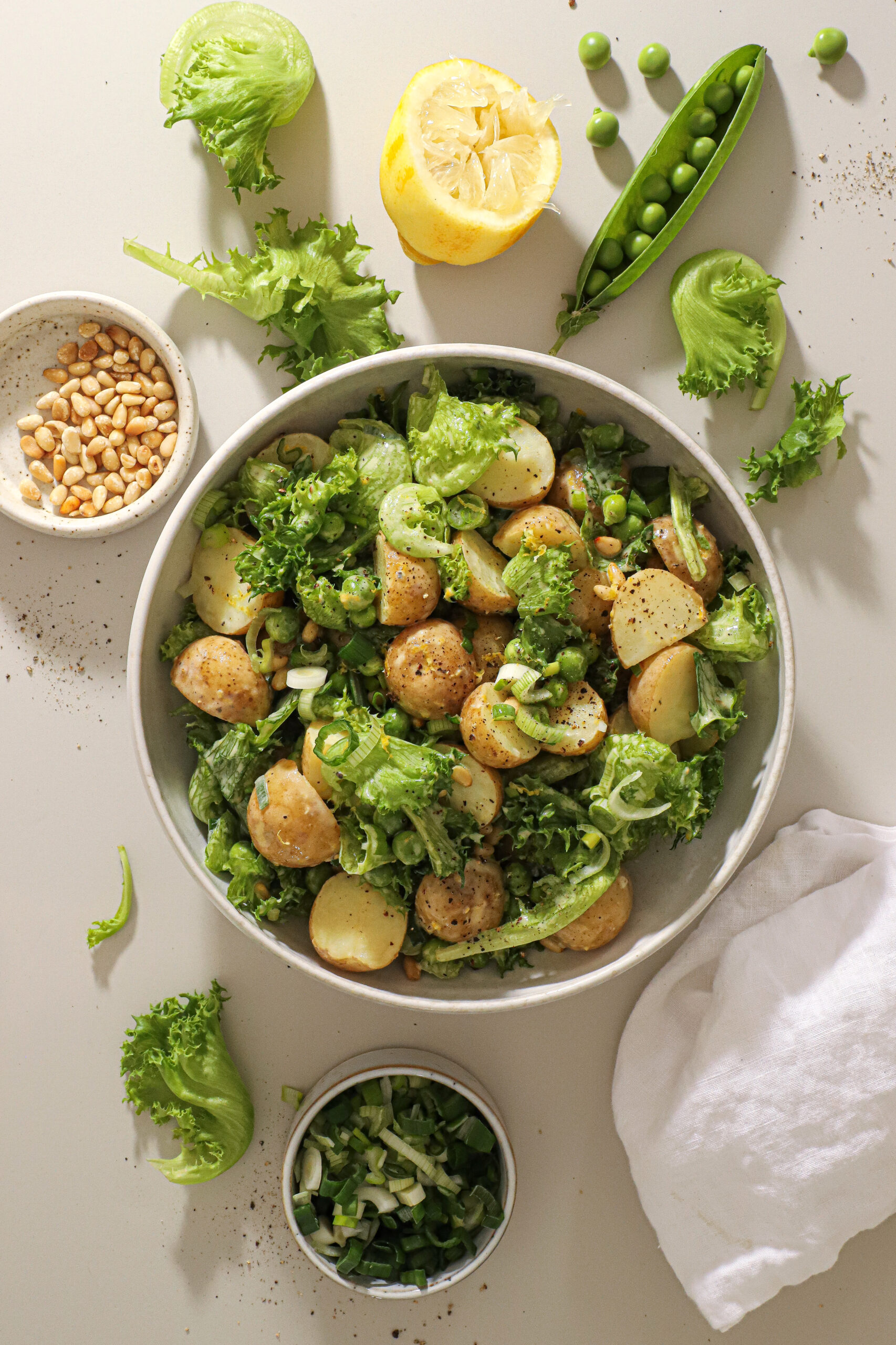 Kartoffelsalat med citronvinaigrette – Let og frisk sommersalat