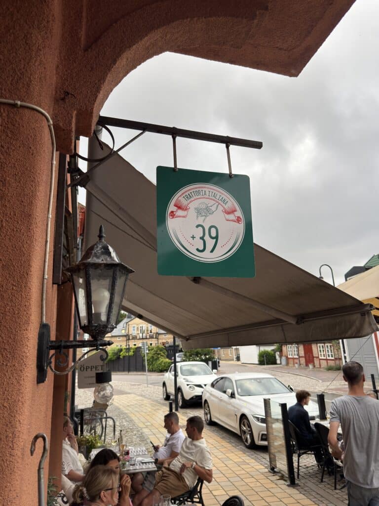 Più 39 Trattoria Italiana i Råå – autentisk italiensk mad tæt på havnen