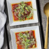 Tuntatar med brunet smør og wasabi - Enkel og elegant forret