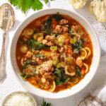 One pot bønnesuppe med salsiccia – Toscansk inspireret suppe
