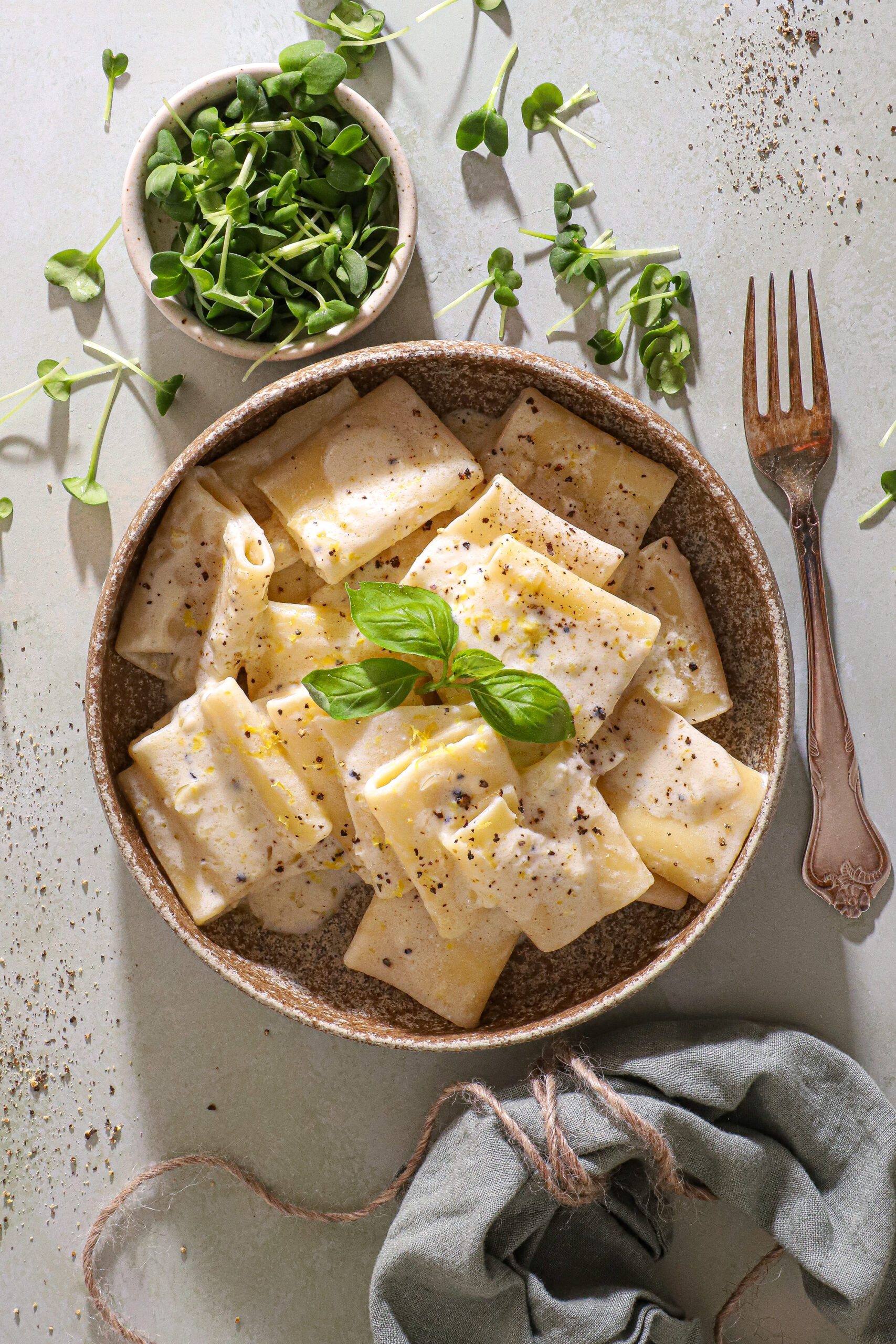 Pasta med citron og ricotta – Nem opskrift på citronpasta