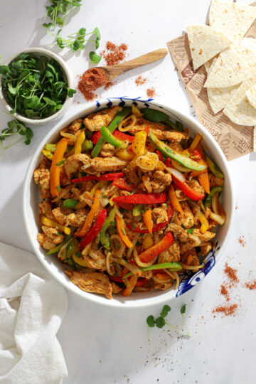 Fajita med kylling – Nem og sund aftensmad med klassisk fajita