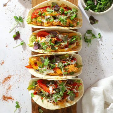 Kyllingefajita tacos med guacamole – Nemme og lækre tex mex tacos