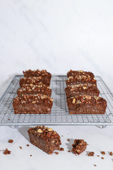 Små bananbrød med kakao og appelsin - uden tilsat sukker